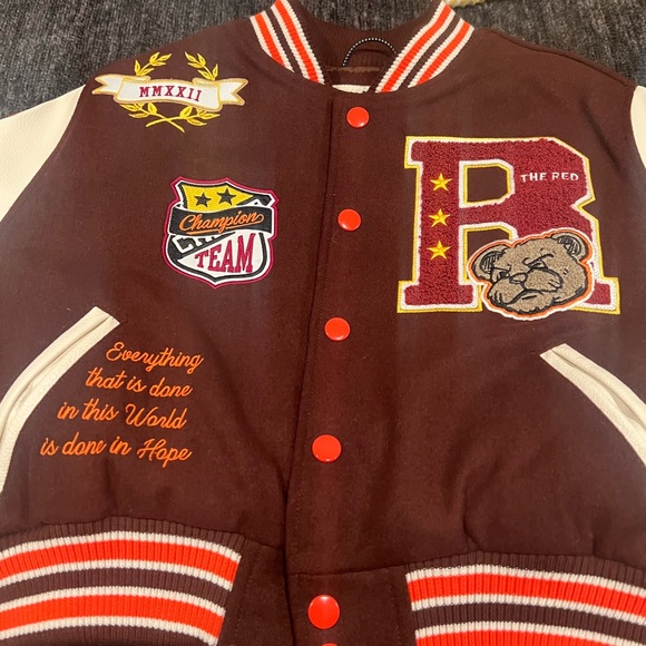 Women’s Cropped Varsity Jacket! Size Small! Brand New, Never Worn!!!!! - Picture 2 of 10